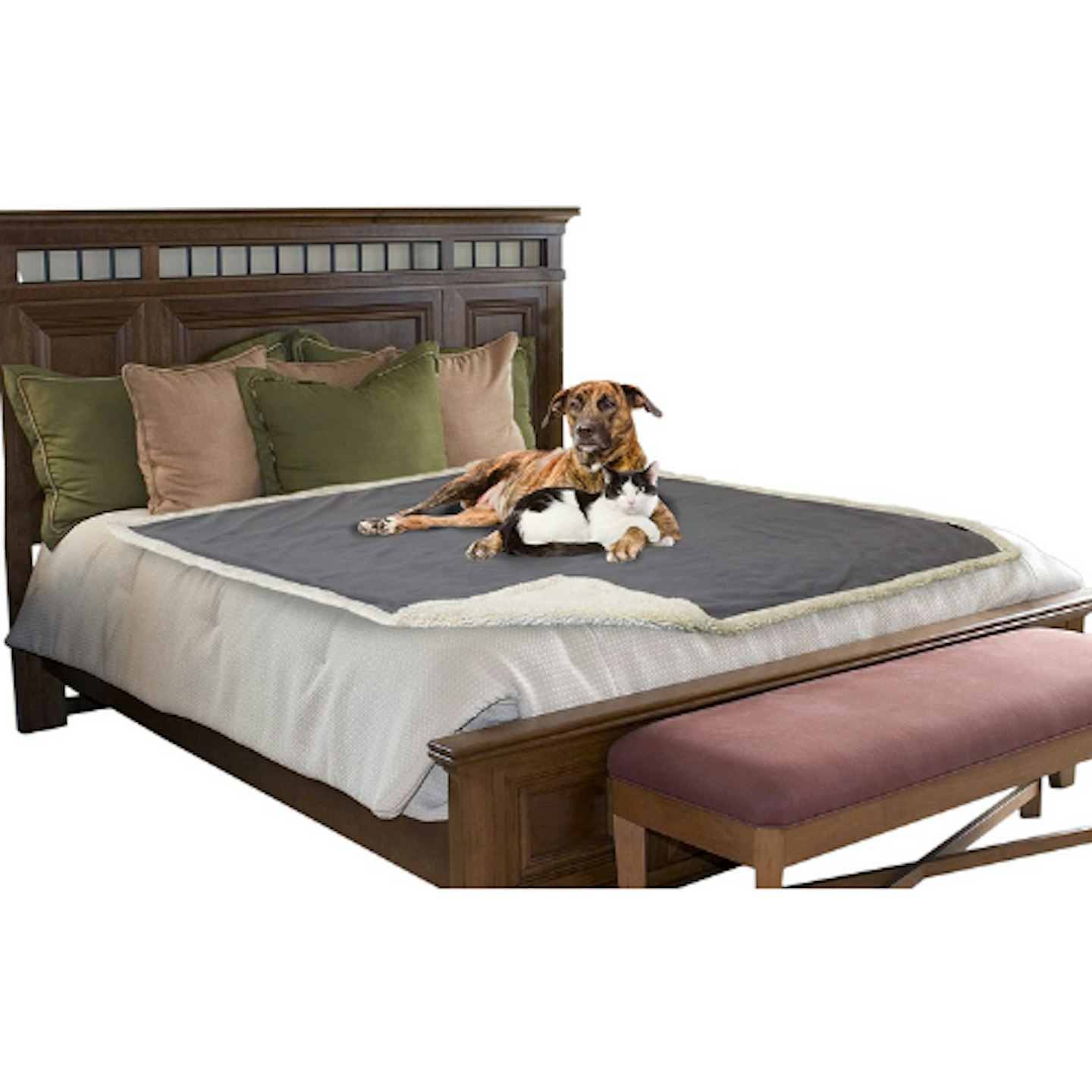 Pet hair resistant blanket for humans shop